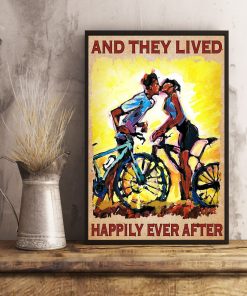 Absolutely Love Bicycle And They Lived Happily Ever After Poster