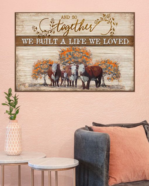 Rating Cow And So Together We Built A Life We Loved Poster