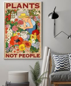 Top Rated Gardening Plants Not People Poster