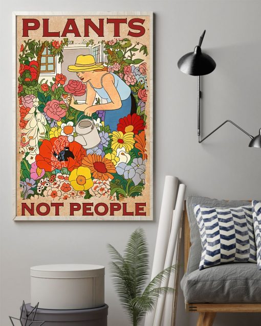Top Rated Gardening Plants Not People Poster