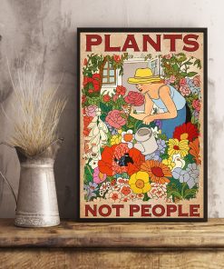 US Shop Gardening Plants Not People Poster