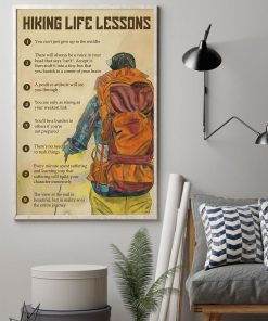 Where To Buy Hiking Life Lessons Poster