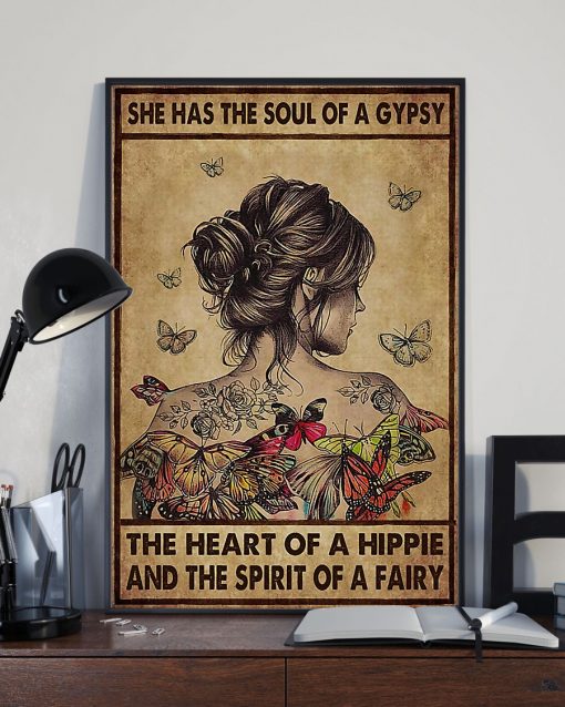 Where To Buy Hippie She Has The Soul Of A Gypsy Poster
