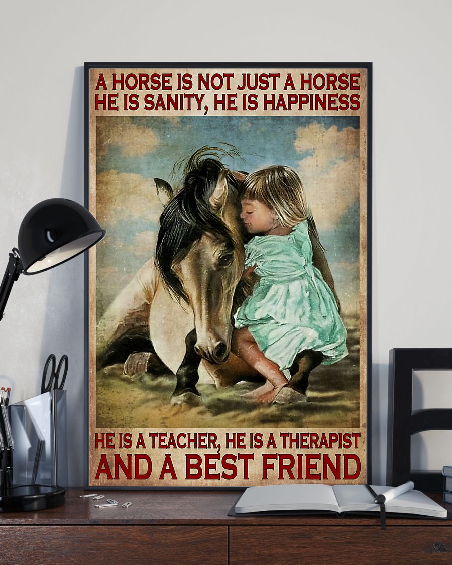 Review Horse Girl A Horse Is A Best Friend Poster