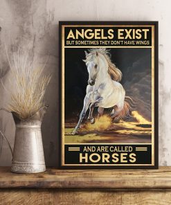 Best Gift Horses Angels Exist But Sometimes They Don't Have Wings Poster