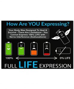 How Are You Expressing Full Life Expression Poster