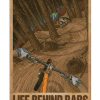Mountain Biking Life Behind Bars Poster