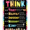 Teacher Before You Speak Think Is It True Is It Helpful Is It Inspiring Poster