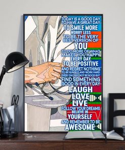 Esty Cardiologist Today Is A Good Day To Have A Great Day Poster