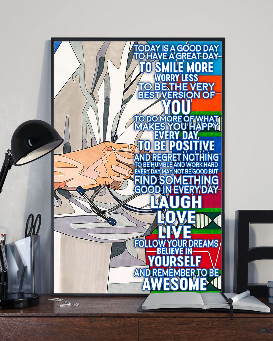 US Shop Cardiologist Today Is A Good Day To Have A Great Day Poster
