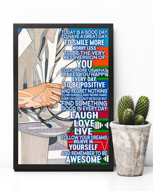 eBay Cardiologist Today Is A Good Day To Have A Great Day Poster