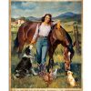 And She Lived Happily Ever After Horse Girl Poster