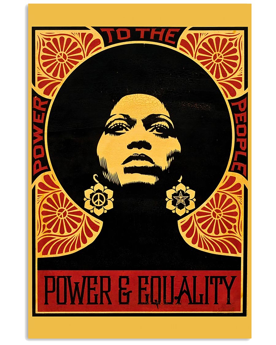 Black History Power & Equality Poster