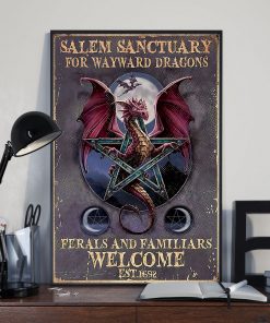 Hot Deal Salem Sanctuary For Wayward Dragon Poster