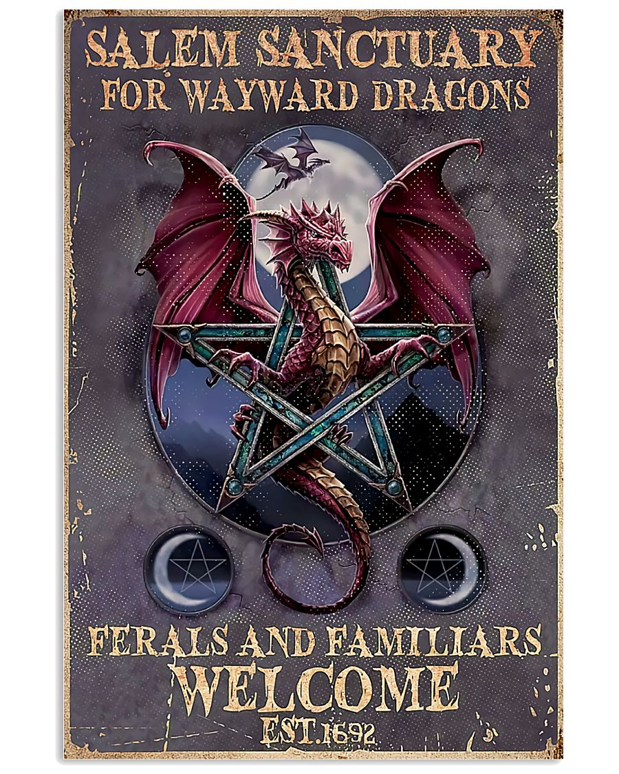 Salem Sanctuary For Wayward Dragon Poster