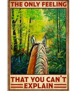 The Only Feeling That You Can't Explain Cowgirl Poster