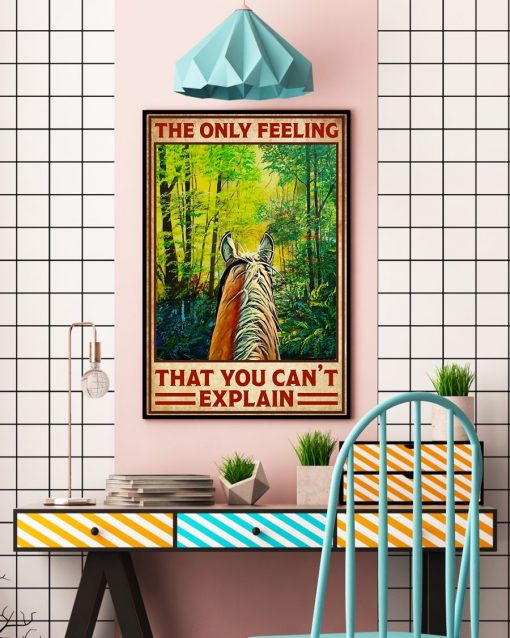 Top Rated The Only Feeling That You Can't Explain Cowgirl Poster