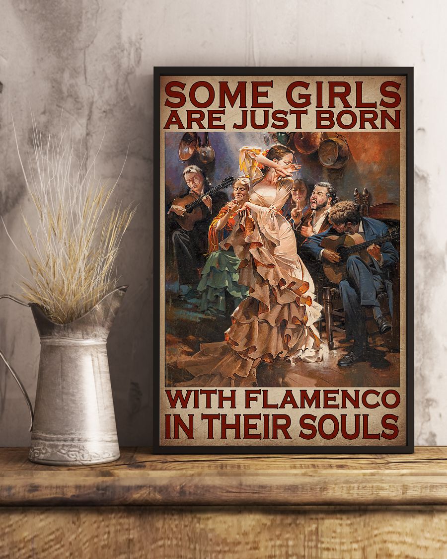 POD Some Girls Are Just Born With Flamenco In Their Souls Poster