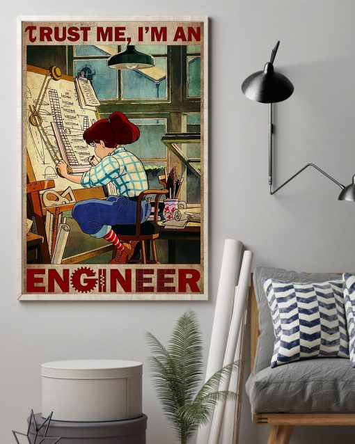 Rating Trust Me I'm An Engineer Vintage Poster